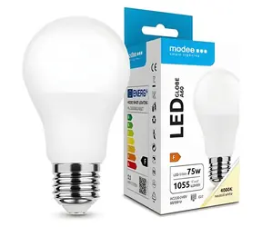 Modee E27 11W A60 kaltweiß 4000K / Glühlampe / 1055 lm / Ersatz für 75W / 25000h