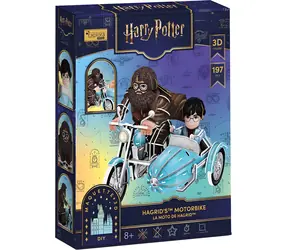 CubicFun Puzzle 3D Harry Potter: Hagrids Motorrad / 197 Teile / ab 8 Jahren