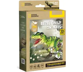 CubicFun 3D-Puzzle National geographic: Tyrannosaurus Rex / 42 Teile / 17 × 9,5 × 7 cm