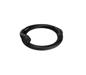 go-e Ladekabel CH-10-07-6 Black Edition schwarz / Ladekabel / Typ 2 - Typ 2 / 22 kW / 2,5 m