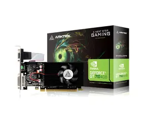 ARKTEK GeForce GT710 4GB / Grafikkarte / 954 MHz / 4 GB DDR3 / 64-Bit / PCIe 2.0 / DVI + HDMI + VGA