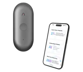 PLAUD Note Pin S schwarz / Diktiergerät / Speicherkapazität 64 GB / Akkulaufzeit 20 Stunden / Bluetooth / USB / WLAN