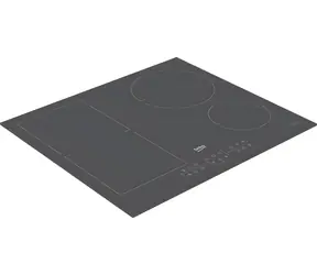 Beko HII64200FMTZG grau / Induktionskochfeld / 4 Kochzonen / Touch-Bedienung / 60 cm / 7200 W