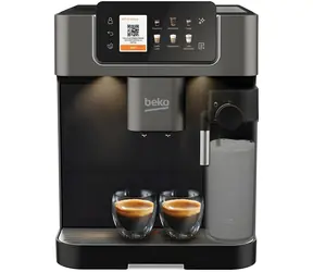 Beko CaffeExperto CEG7348DX schwarz / Kaffeevollautomat / TFT-Display / 1350 W / 19 bar