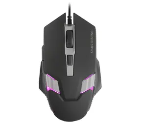 Mars Gaming MM024 schwarz / Gaming-Maus / Optisch / 4000 DPI / 6 Tasten / USB / Hintergrundbeleuchtung