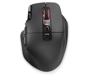 Mars Gaming MMWHEX16 schwarz / Kabellose Gaming-Maus / Bluetooth / Optisch / 24000 DPI / 16 Tasten