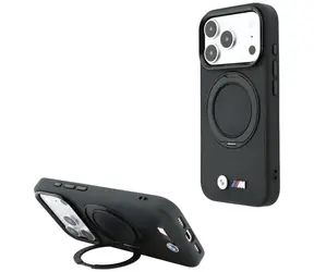 BMW Kevlar Ringständer 360 MagSafe schwarz / Rückseite / MagSafe / iPhone 17 Pro Max, 18 Pro Max