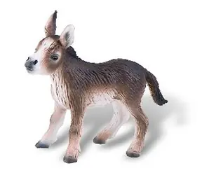 BULLYLAND Eselfigur / Kunststoff / 7,5 x 6,9 x 3,2 cm