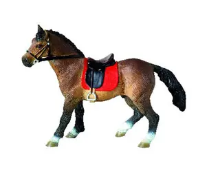 BULLYLAND Figur Pferd Hannoveraner Hengst 62682 / Kunststoff / 11,4 cm