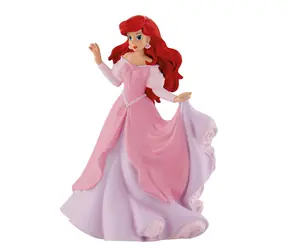 BULLYLAND Ariel-Figur im rosa Kleid 12312 / Disney Lizenz / Kunststoff / 10 cm