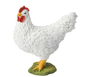 BULLYLAND Weiße Hühnerfigur 62314 / ab 3 Jahren