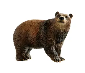 BULLYLAND 69397 Figur Braunbär / Kunststoff / 11 × 9 × 6 cm