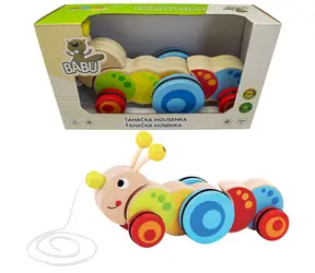 BABU Zugraupe / Holz / ab 3 Jahren