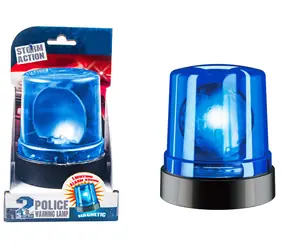SPARKYS Polizei-Leuchtfeuer / Kunststoff / Batteriebetrieben / ab 3 Jahren