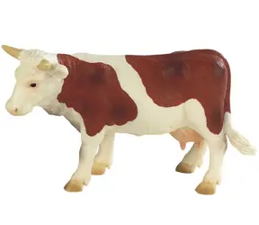 BULLYLAND Figur Kuh Hinterteil braun-weiß 62610 / Kunststoff / ab 3 Jahren