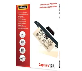 Fellowes Laminierfolie A4 125 µm matt / Laminierfolie
