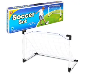 SPARKYS Fußballset / 2x Tor / Ball / Pumpe / ab 3 Jahren