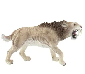 BULLYLAND Säbelzahntiger-Figur / Dinosaurier / Kunststoff / ab 3 Jahren