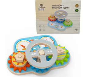 SPARKYS BABU Lenkradpuzzle / Holz / ab 3 Jahren