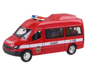 SPARKYS Rettungswagen Modellauto Feuerwehr Mercedes-Benz / 1:36 / Metall / Licht und Sound