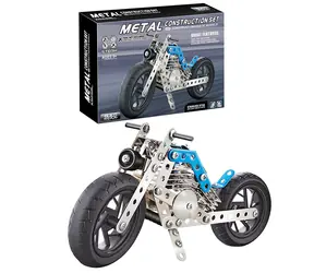 SPARKYS Metallbausatz Motorrad / 140 Teile / Metall / ab 6 Jahren