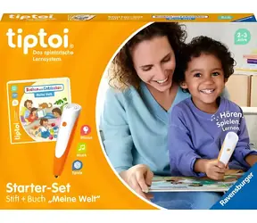 Ravensburger tiptoi Starterset Suchen und Entdecken: Meine Welt / Stift + Buch / Deutsche Ausgabe / ab 2 Jahren