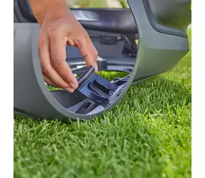 Gardena 15024-20 Radbürsten / für Gardena SILENO pro, max, free / schwarz / 2 Stück.