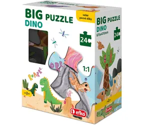 EFKO Baby-Puzzle Big Dino / 24 Teile / große Teile / ab 2 Jahren