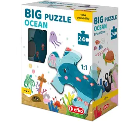 EFKO Baby-Puzzle „Big Ozean“ / 24 Teile / große Teile / ab 2 Jahren