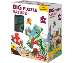 EFKO Baby-Puzzle Big Natur / 24 Teile / große Teile / ab 2 Jahren