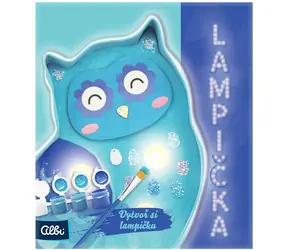 Albi SCIENCE Kreativset Eulenlampe / LED-Licht / batteriebetrieben / ab 3 Jahren