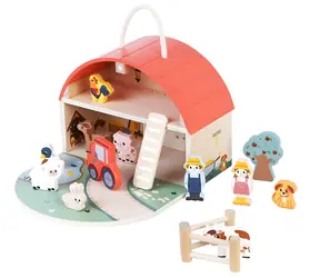 2KIDS TOYS Holzbauernhaus / ab 2 Jahren / Holz