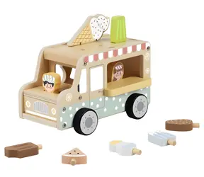 2KIDS TOYS Eiswagen / Holzeinsatz / FSC-zertifiziertes Holz / ab 2 Jahren