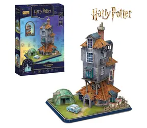 CubicFun 3D-Puzzle Harry Potter: Der Fuchsbau / 103 Teile / 32 x 24 x 36,3 cm