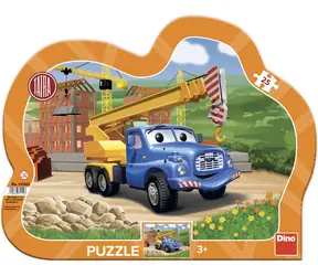 Dino Puzzle Schweinchen Tatra Kranich / 25 Teile