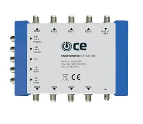 Ausgepackt - TechniSat Multischalter CE 5/8 HD / ausgepackt