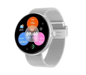 Forever ForeVive 5 SB-365 silber / Smartwatch / 1,3" / AMOLED / 360 × 360 Pixel / Bluetooth 5.0 / Android. iOS