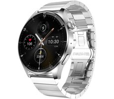 Forever Grand 2 SW-710 silber / Smartwatch / 1,45" / IPS / 412×412 Pixel / Bluetooth 5.0 / Android. iOS 