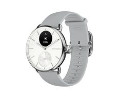Withings Scanwatch 2 38 mm weiß / Smartwatch / OLED 0,63" / 5ATM / GPS / BT / Akkulaufzeit bis zu 30 Tage