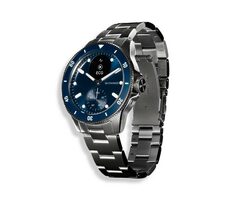 Withings Scanwatch Nova 42mm blau / Smartwatch / OLED 0,63" / 10ATM / GPS / BT / Akkulaufzeit bis zu 30 Tage