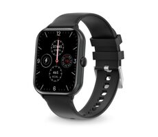 Beschädigte Verpackung - Aligator Watch GO schwarz / Smartwatch / 1,96" / BT 5.3 / Lautsprecher