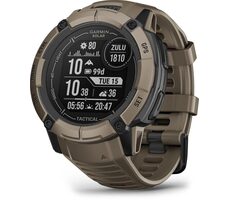 Garmin Instinct 2X Solar (Tactical Edition) 50 mm Coyote Tan / Smartwatch / GPS / BT / 10 ATM / Solaraufladung