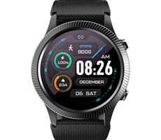 CARNEO Athlete GPS schwarz / Smartwatch / 1,32" / IP68 / IPS / BT 
