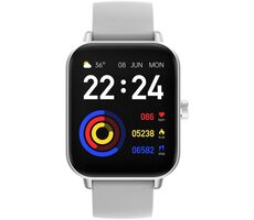 CARNEO Versa HR+ silber / Smartwatch / 1,83" / IP67 / IPS / BT 
