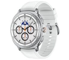 Samsung Galaxy Watch 8 Classic (46 mm) BT weiß / Smartwatch / AMOLED / WLAN / Bluetooth / GPS / Wear OS