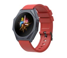 Canyon Otto SW-86 rot / Smartwatch / 1,3" LTPS / Herzfrequenzsensor / BT 5.1 / IP68 / Android und iOS