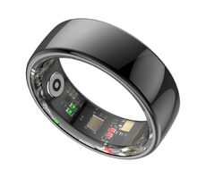 Powerton SMART RING PRO Größe 7 schwarz / Smart Ring / Bluetooth 5.2 / 15 mAh / IP68