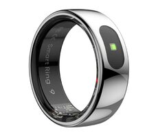 Powerton SMART RING PRO Größe 7 Silber / Smart Ring / Bluetooth 5.2 / 15 mAh / IP68