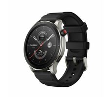 Bazar - Amazfit GTR 4 schwarz / Smartwatch / 1,43" AMOLED / Herzfrequenzsensor / BT 5.0 / Wi-Fi / GPS / SpO2-Sensor / 5 ATM / Bazar