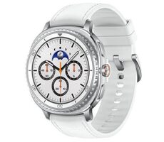 Samsung Galaxy Watch 8 Classic (46 mm) LTE weiß / Smartwatch / AMOLED / WLAN / Bluetooth / GPS / Wear OS